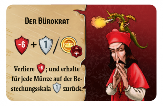 Deal with the Devil Promo: Der Bürokrat & Spielemesse DEUTSCH Promokarte