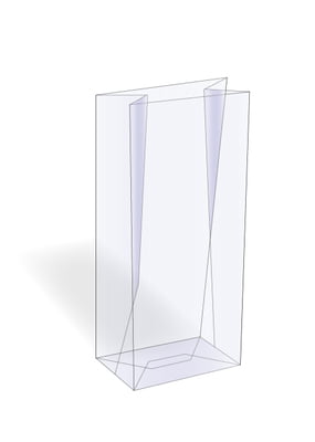 blokbodemzakken, 7x4x22 cm, PP, 40 µm blokbodemzakken, 7x4x22 cm, PP, 40 µm