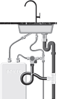 Water Heaters Connection Set 6 Bar Water Heaters Connection Set 6 Bar