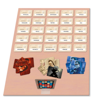 Codenames Undercover DEUTSCH Spielaufbau & Inhalt Codenames Undercover DEUTSCH Spielaufbau & Inhalt