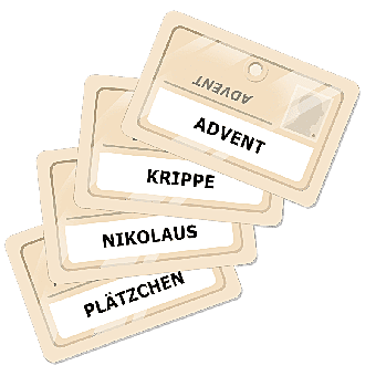 Codenames Weihnachten-Promokarten Codenames Weihnachten-Promokarten