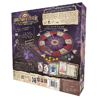 Dungeon Fighter: Die Gruft der griesgrämigen Geister DEUTSCH Boxrückseite Dungeon Fighter: Die Gruft der griesgrämigen Geister DEUTSCH Boxrückseite