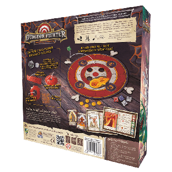 Dungeon Fighter: Der Vulkan der vielfältigen Verbrennungen DEUTSCH Boxrückseite