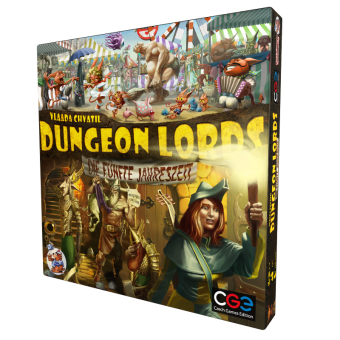Dungeon Lords: Die fünfte Jahreszeit DEUTSCH Boxcover links Dungeon Lords: Die fünfte Jahreszeit DEUTSCH Boxcover links