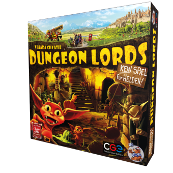 Dungeon Lords DEUTSCH Boxcover links Dungeon Lords DEUTSCH Boxcover links