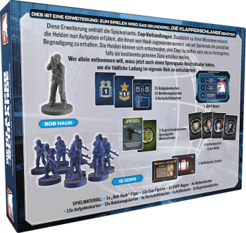 Die Klapperschlange: United States Police Force DEUTSCH Boxenrückseite Die Klapperschlange: United States Police Force DEUTSCH Boxenrückseite