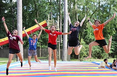 Summer camp in Texas