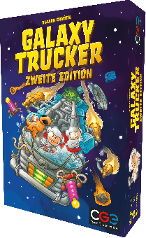 Galaxy Trucker (2. Edition) DEUTSCH Spielcover links Galaxy Trucker (2. Edition) DEUTSCH Spielcover links