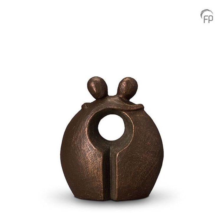 Keramische urn brons Afscheid Keramische urn brons Afscheid