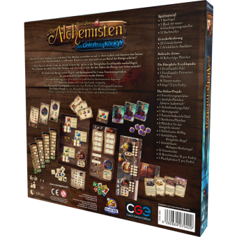 Die Alchemisten: Der Golem des Königs DEUTSCH Boxrückseite