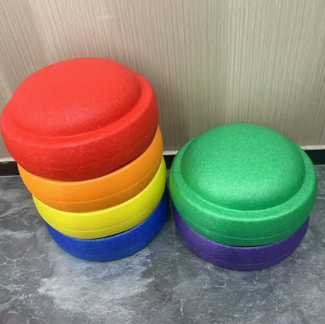 Цветни камъни за баланс тип Stepping Stones комплект от 6 части Цветни камъни за баланс тип Stepping Stones комплект от 6 части