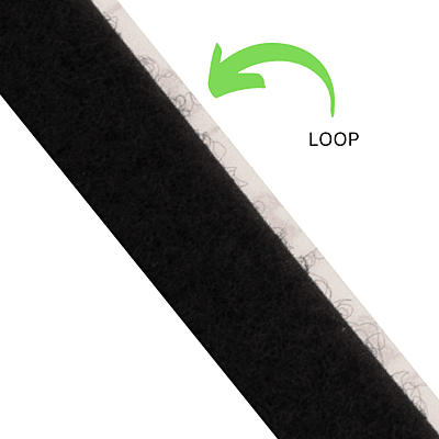 16mmx25m Hook & Loop Standard Adhesive