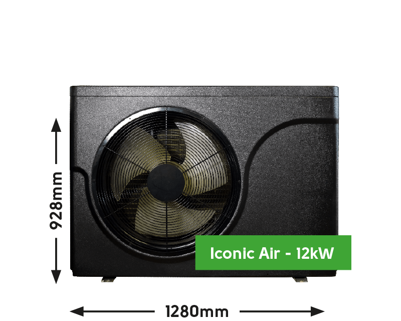 12kW ICONIC Air Source Heat Pump 12kW ICONIC Air Source Heat Pump
