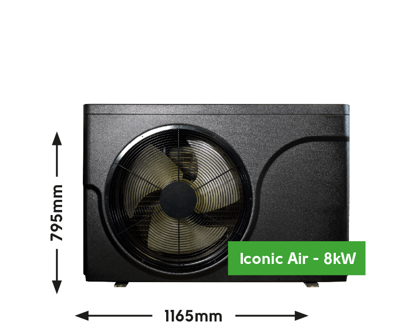 8kW ICONIC Air Source Heat Pump 8kW ICONIC Air Source Heat Pump