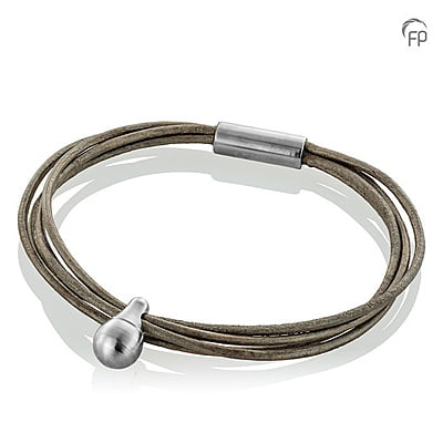 TCB 003 Tadblu Charm bracelet Leder Oyster