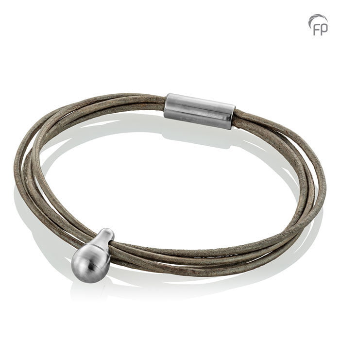 TCB 003 Tadblu Charm bracelet Leder Oyster