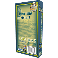 Ja, Herr und Meister! (Grüne Edition) DEUTSCH Boxrückseite