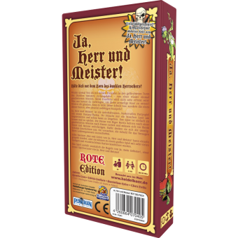 Ja, Herr und Meister! (Rote Edition) DEUTSCH Boxenrückseite Ja, Herr und Meister! (Rote Edition) DEUTSCH Boxenrückseite