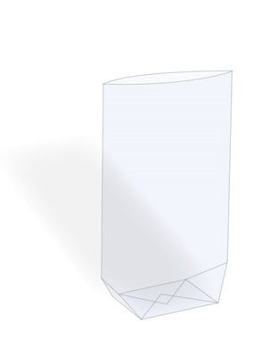 kruisbodemzakken, 14x30,5 cm, PP, 35 µm kruisbodemzakken, 14x30,5 cm, PP, 35 µm