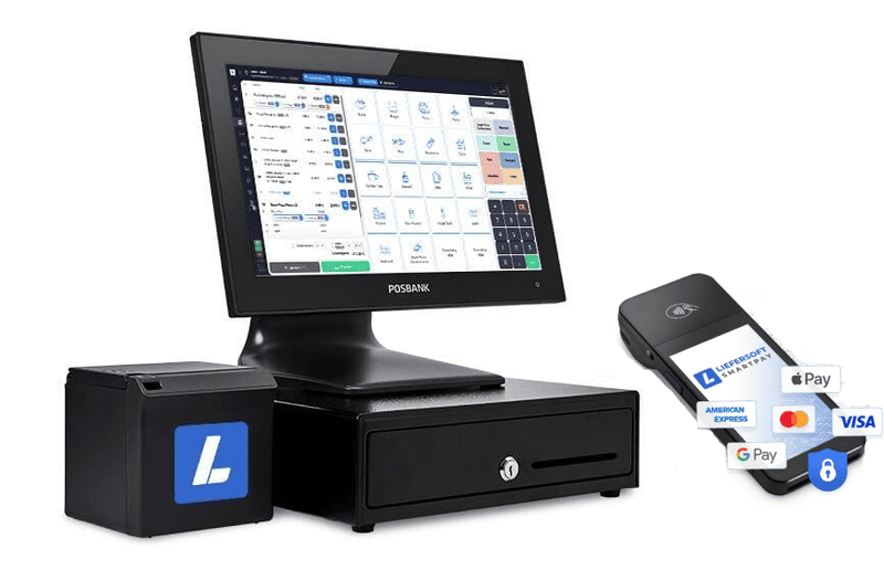 Liefersoft Kasse Bundle + EC Terminal