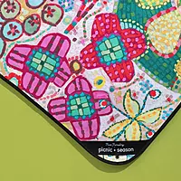Rosy Posy Everyday Picnic Rug and Backpack Set Rosy Posy Everyday Picnic Rug and Backpack Set