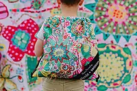 Rosy Posy Everyday Picnic Rug and Backpack Set Rosy Posy Everyday Picnic Rug and Backpack Set