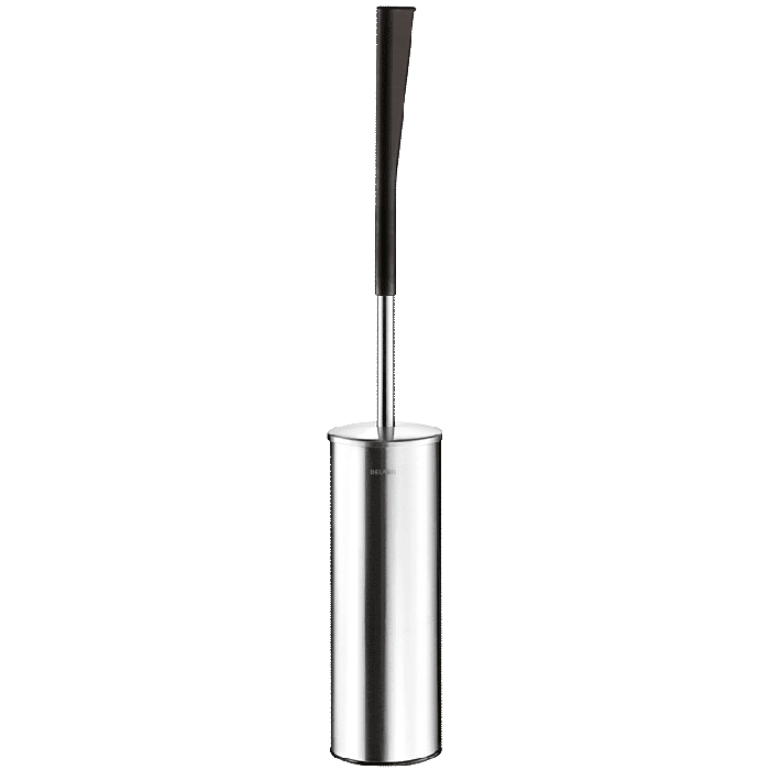 Delabie Wall-mounted toilet brush set with lid and long handle Delabie Wall-mounted toilet brush set with lid and long handle