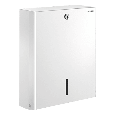 Delabie Wall-mounted paper towel dispenser, for 500 sheets Delabie Wall-mounted paper towel dispenser, for 500 sheets