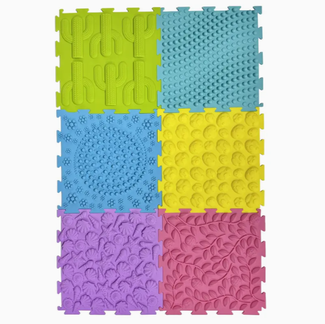 Орто Пъзел – Модулен Килим за Игра Ortho Puzzle, 6 броя