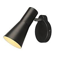 PHELIA wandlamp zwart 1xGU10, met schakelaar PHELIA wandlamp zwart 1xGU10, met schakelaar