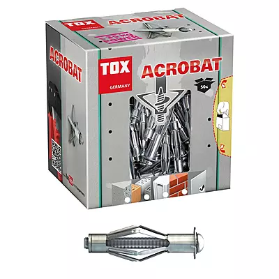 Metall-Holraumdübel Acrobat M4/38  (50 Stk.)