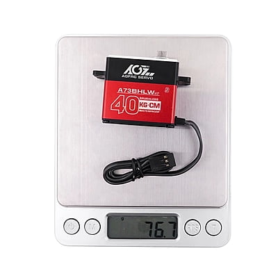 AGFRC Low Profile Digital Servo 0.10/40kg WP AGFRC Low Profile Digital Servo 0.10/40kg WP