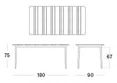 Leo Dining Table 180x90 Leo Dining Table 180x90
